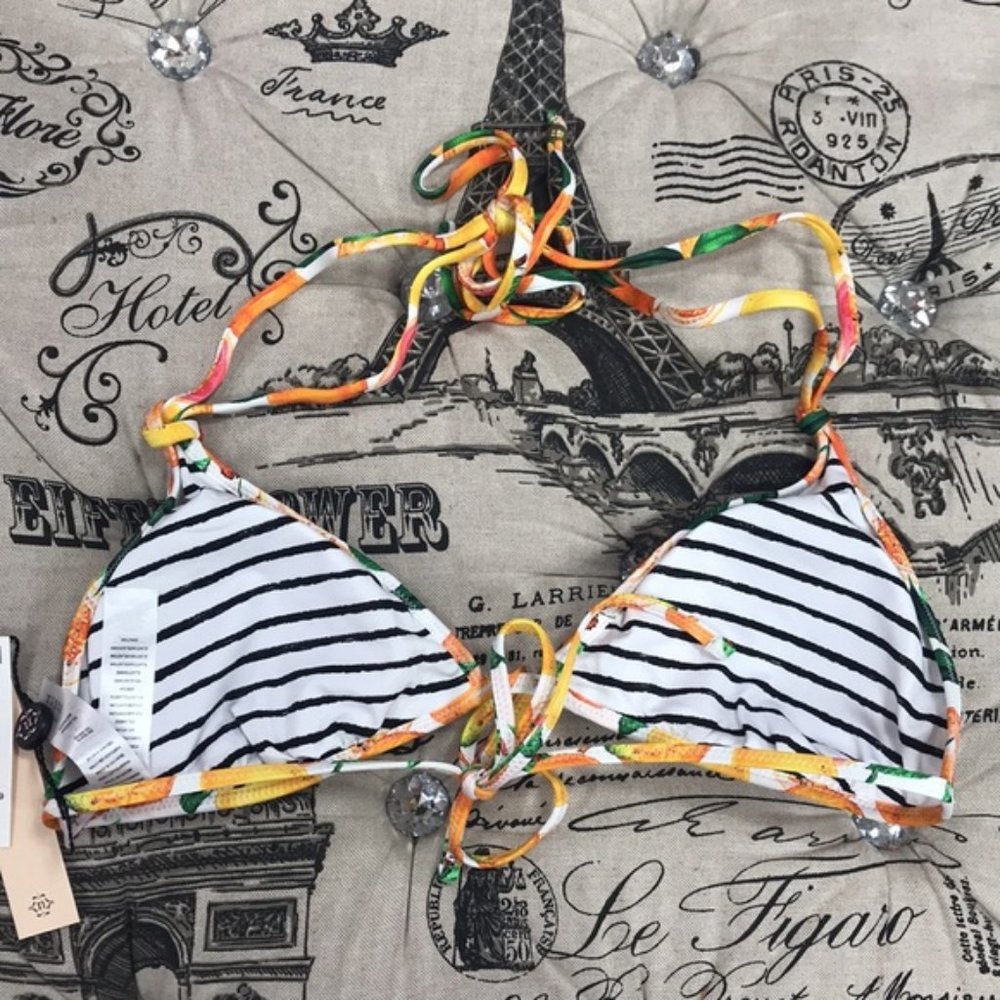 Nanette Lepore Tutti Frutti Vixen Reversible Top - Picture 5 of 7